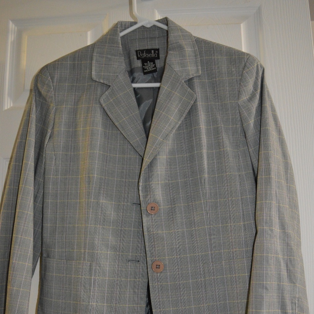 Rafaella blazer, size 4, grey - NWT